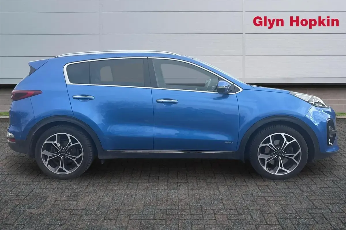 Used Kia Sportage GT-Line S 177 HP (130 kW) 2020 Blue SUV