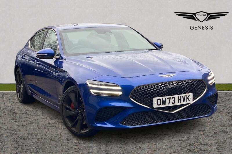 Used Genesis G70 Sport 241 HP (177 kW) 2023 Blue Sedan