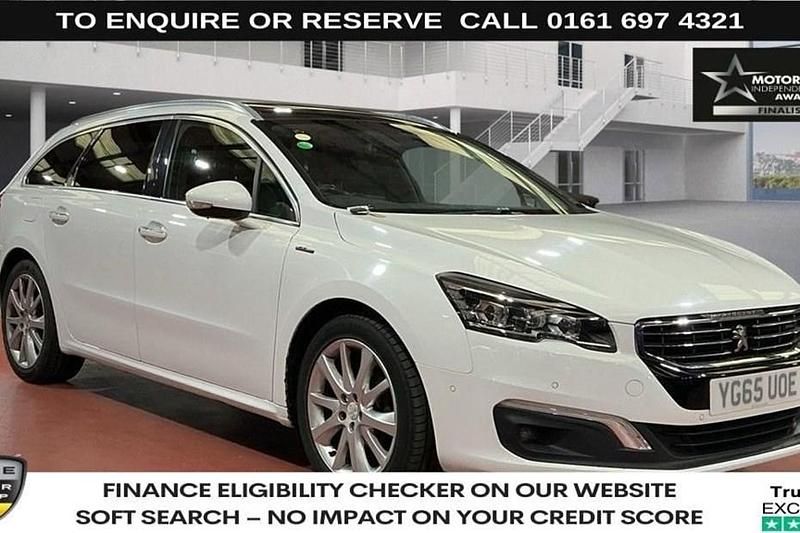 White Used 2015 Peugeot 508 GT-line Sedan | £8,290 (A bit pricey) - Image 1/1
