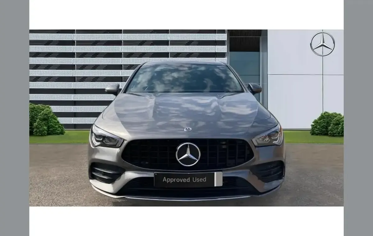Used Mercedes CLA220 AMG Line Premium 187 HP (137 kW) 2022 Grey Coupe