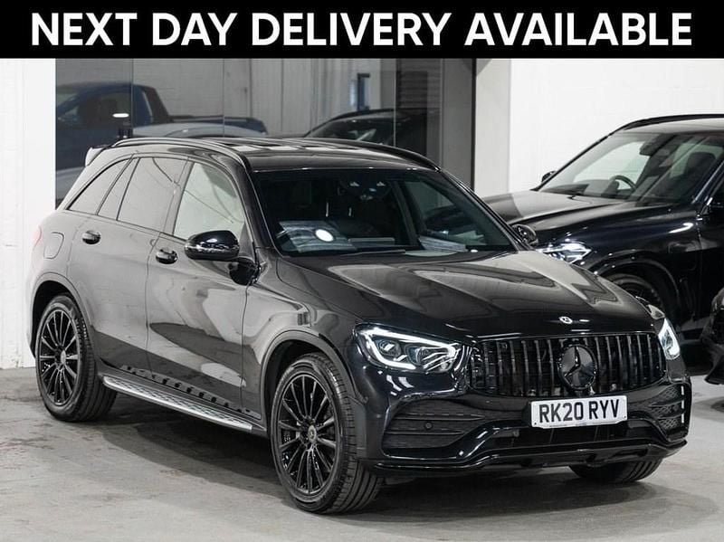 Black Used 2020 Mercedes GLC300 AMG Line Premium Estate | £29,995 (Fair price) - Image 1/3