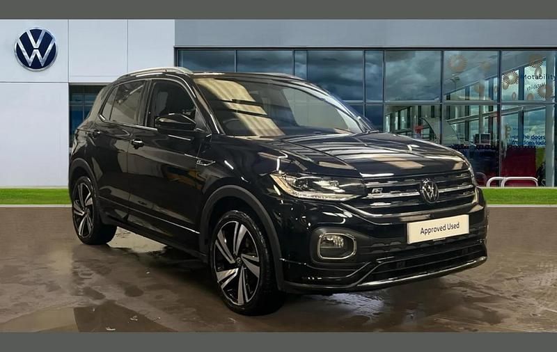 Used VW T-Cross R-line 110 HP (80 kW) 2023 Deep black pearl SUV