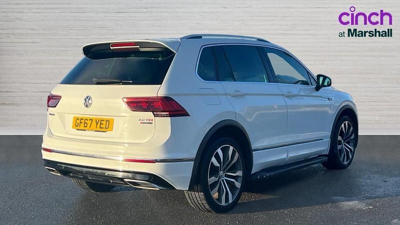 Used VW Tiguan R-line 240 HP (176 kW) 2017 White SUV