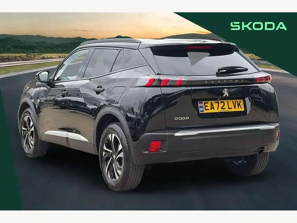Used Peugeot 2008 Allure+ 100 HP (73 kW) 2022 Nera black SUV