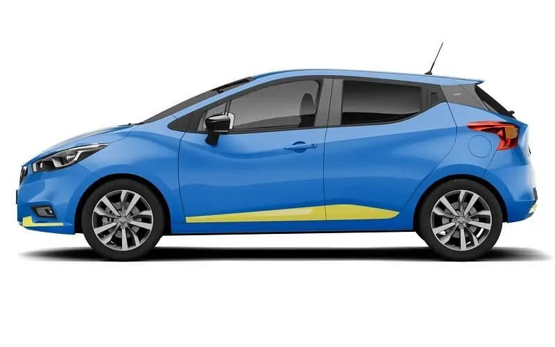 Used Nissan Micra Tekna 92 HP (67 kW) 2022 Blue Hatchback