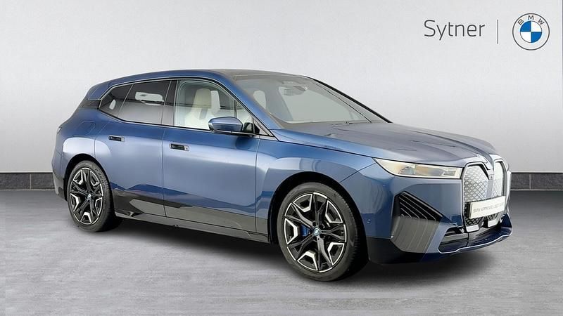 Blue Used 2022 BMW iX M Sport SUV | £38,500 (Fair price) - Image 1/4