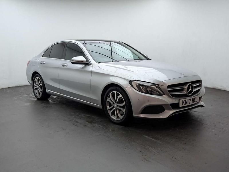 Used Mercedes C220 Premium 2017 Silver Sedan