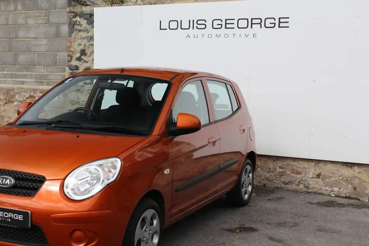 Used Kia Picanto 64 HP (47 kW) 2009 Orange Hatchback
