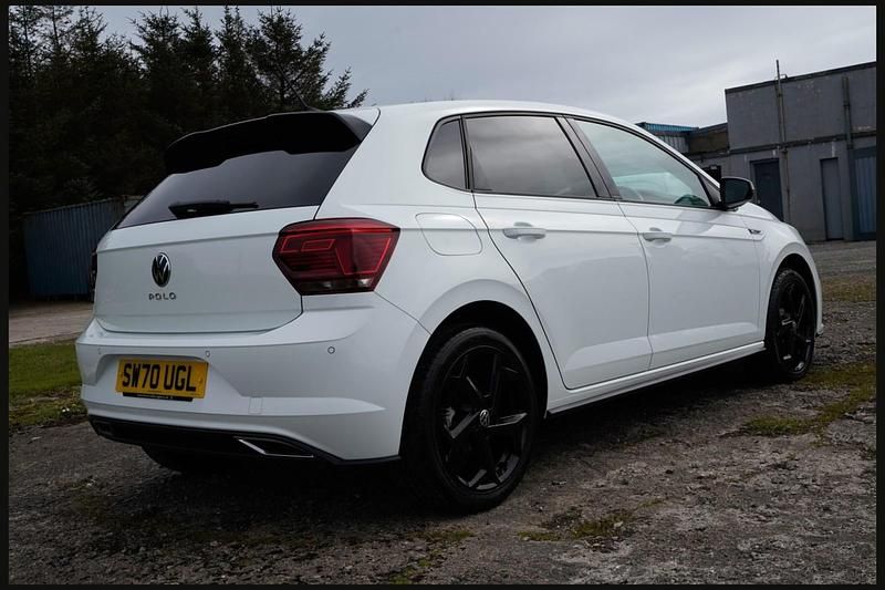 Used VW Polo R-line 2021 White Hatchback