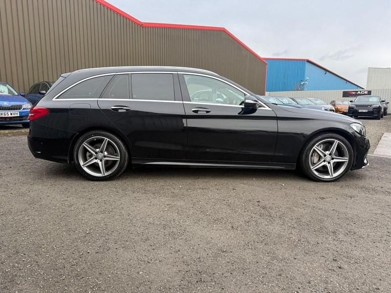 Used Mercedes C300 AMG Line Premium Plus 2015 Black Estate