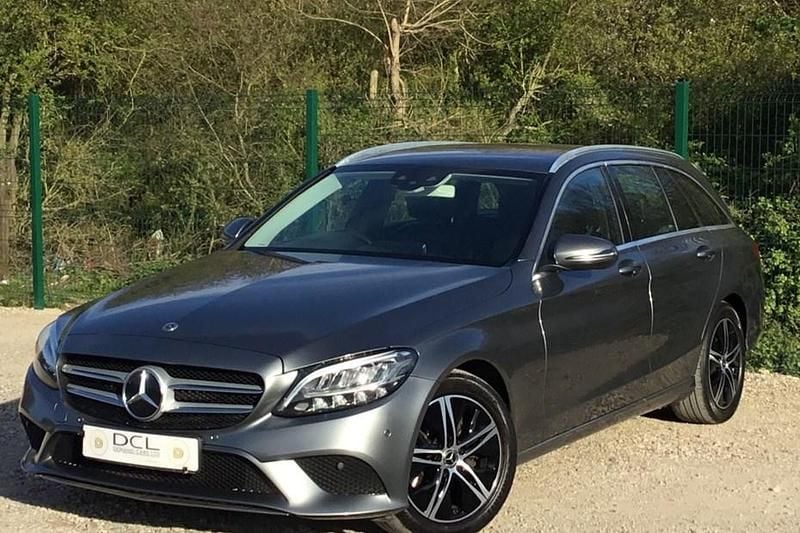 Used Mercedes C200 2018 Grey Estate