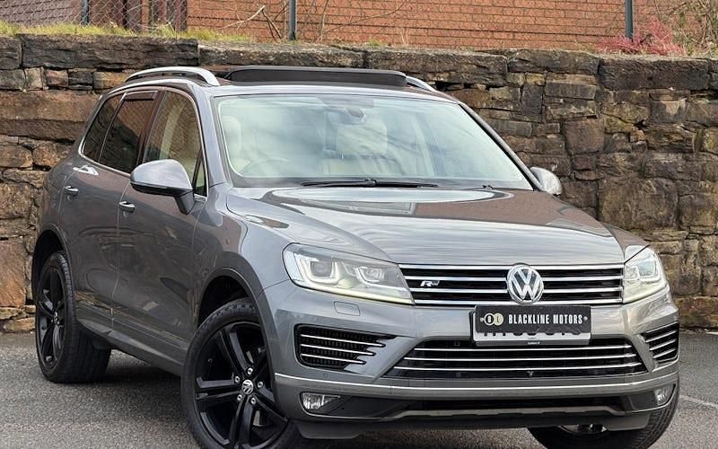 Used VW Touareg R-line Plus 262 HP (192 kW) 2016 Grey SUV