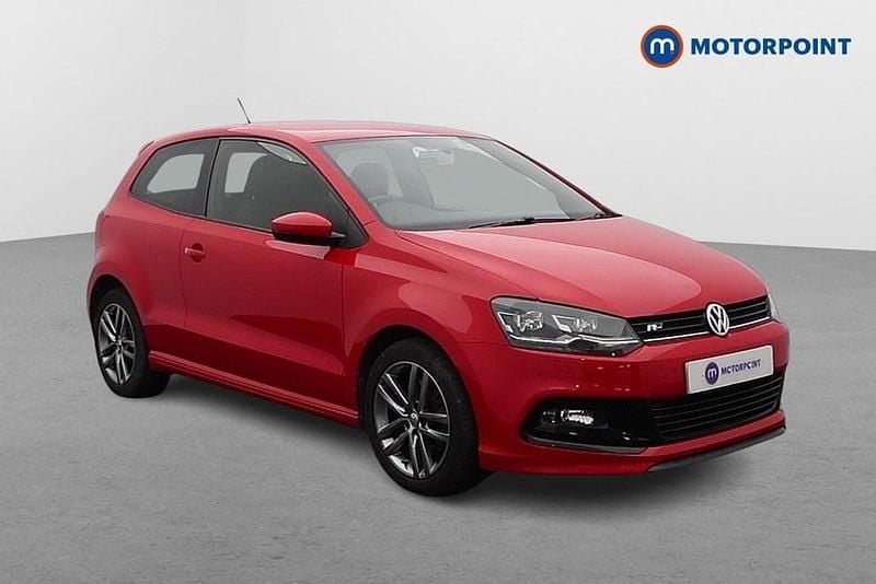 Red Used 2016 VW Polo R-line Hatchback | £9,749 (Fair price) - Image 1/4