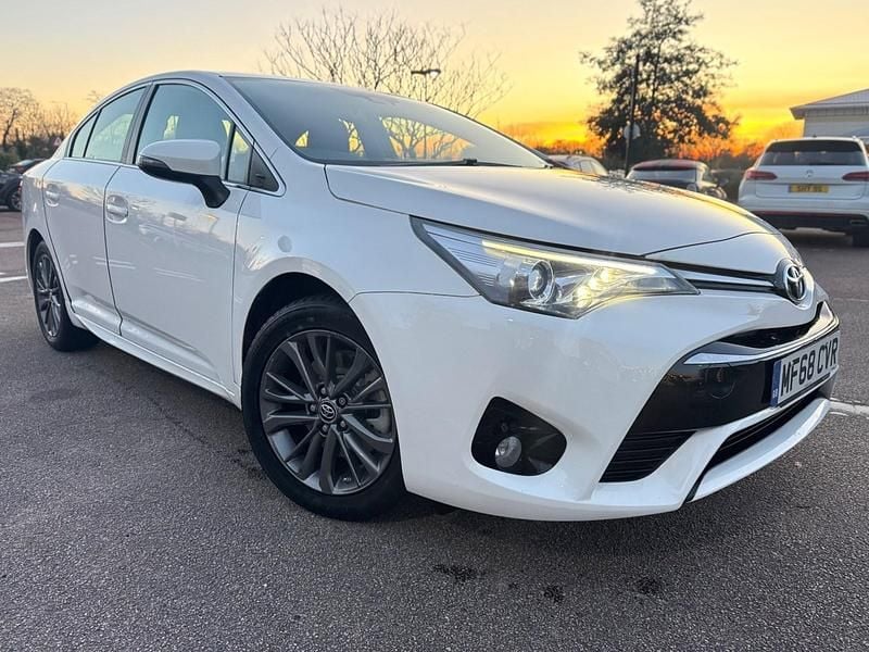White Used 2018 Toyota Avensis Business Edition Sedan | £6,495 (Fair price) - Image 1/3