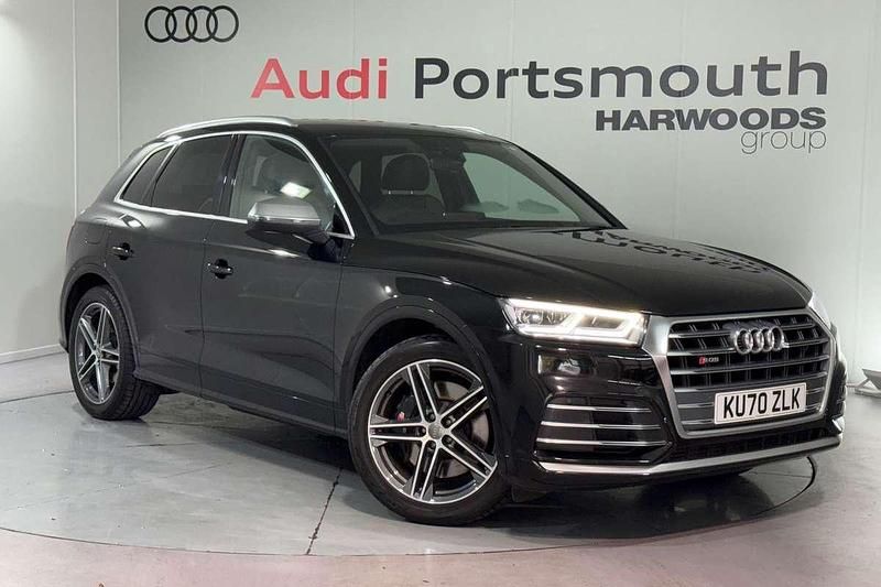Black Used 2020 Audi SQ5 S-Line SUV | £31,290 (Good price) - Image 1/4