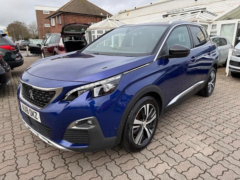 Used Peugeot 3008 GT-line 2018 Blue SUV