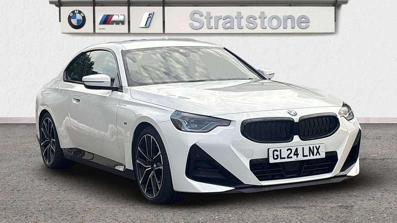 White Used 2024 BMW 220 M Sport Coupe | £27,990 (Good price) - Image 1/3