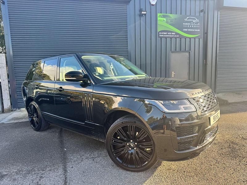 Black Used 2018 Land Rover Range Rover Vogue SUV | £29,990 (Expensive) - Image 1/4