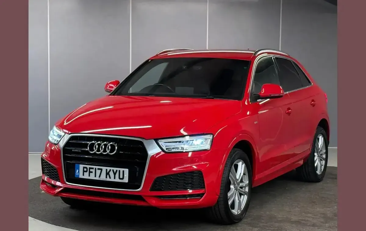 Used Audi Q3 S-Line 147 HP (108 kW) 2017 Red SUV
