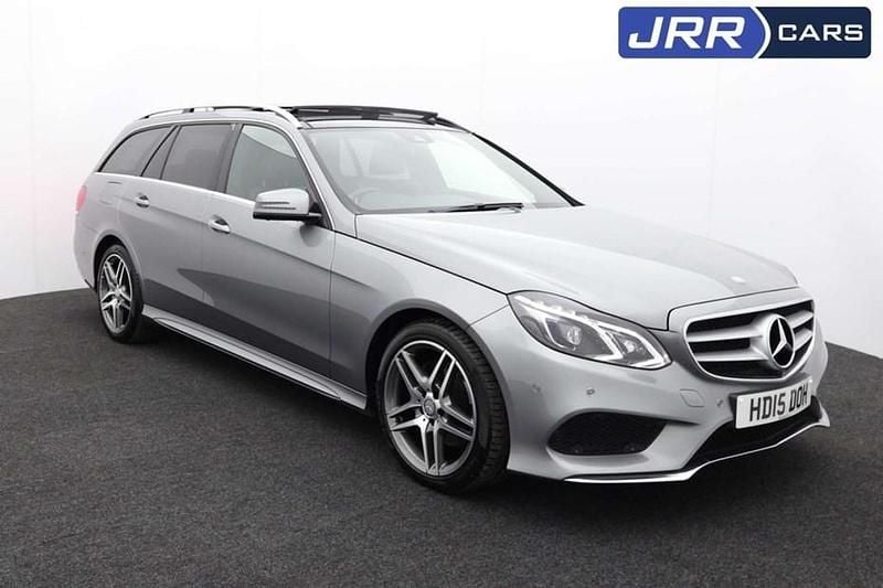 Silver Used 2015 Mercedes E300 AMG Line Premium Estate | £10,780 (Expensive) - Image 1/1
