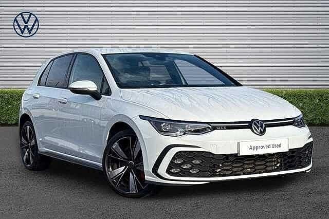 Used VW Golf VIII GTE 245 HP (180 kW) 2022 White Hatchback
