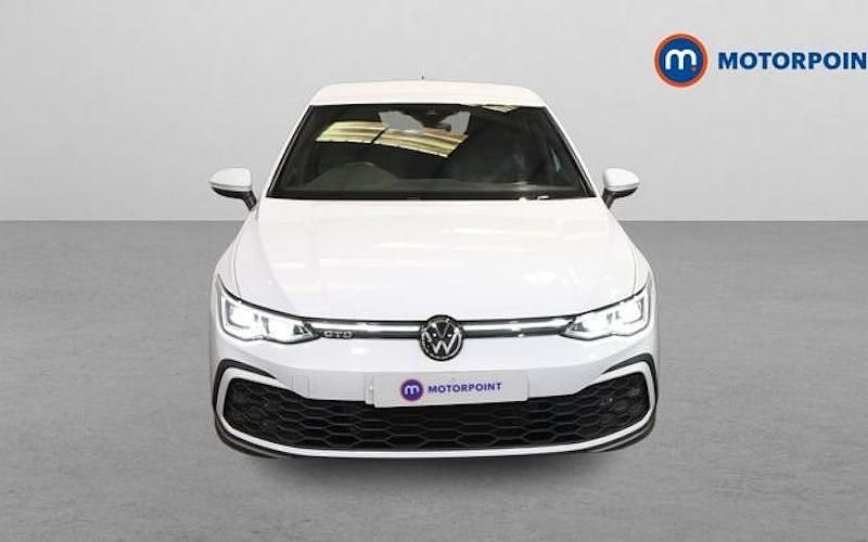 Used VW Golf VIII GTD 200 HP (147 kW) 2023 White Hatchback