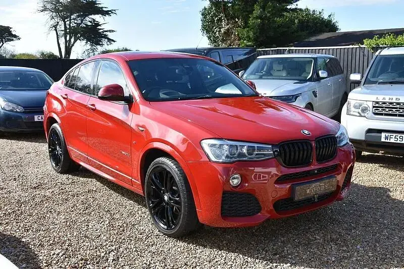 Used BMW X4 M Sport 2014 Red SUV