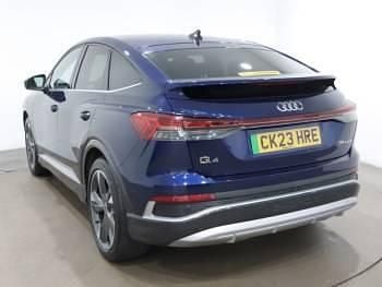 Used Audi Q4 e-tron S-Line 125 kW (170 HP) 2023 Blue SUV