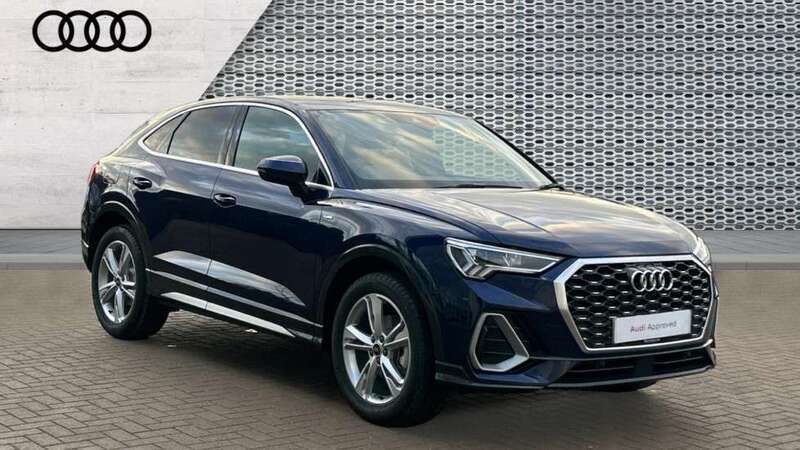 Blue Used 2024 Audi Q3 S-Line SUV | £34,263 (Fair price) - Image 1/4