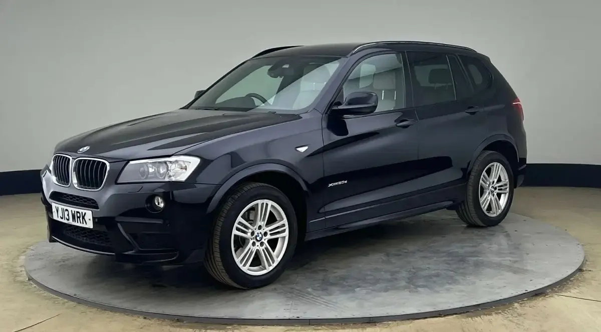Used BMW X3 M Sport 184 HP (135 kW) 2013 Black SUV