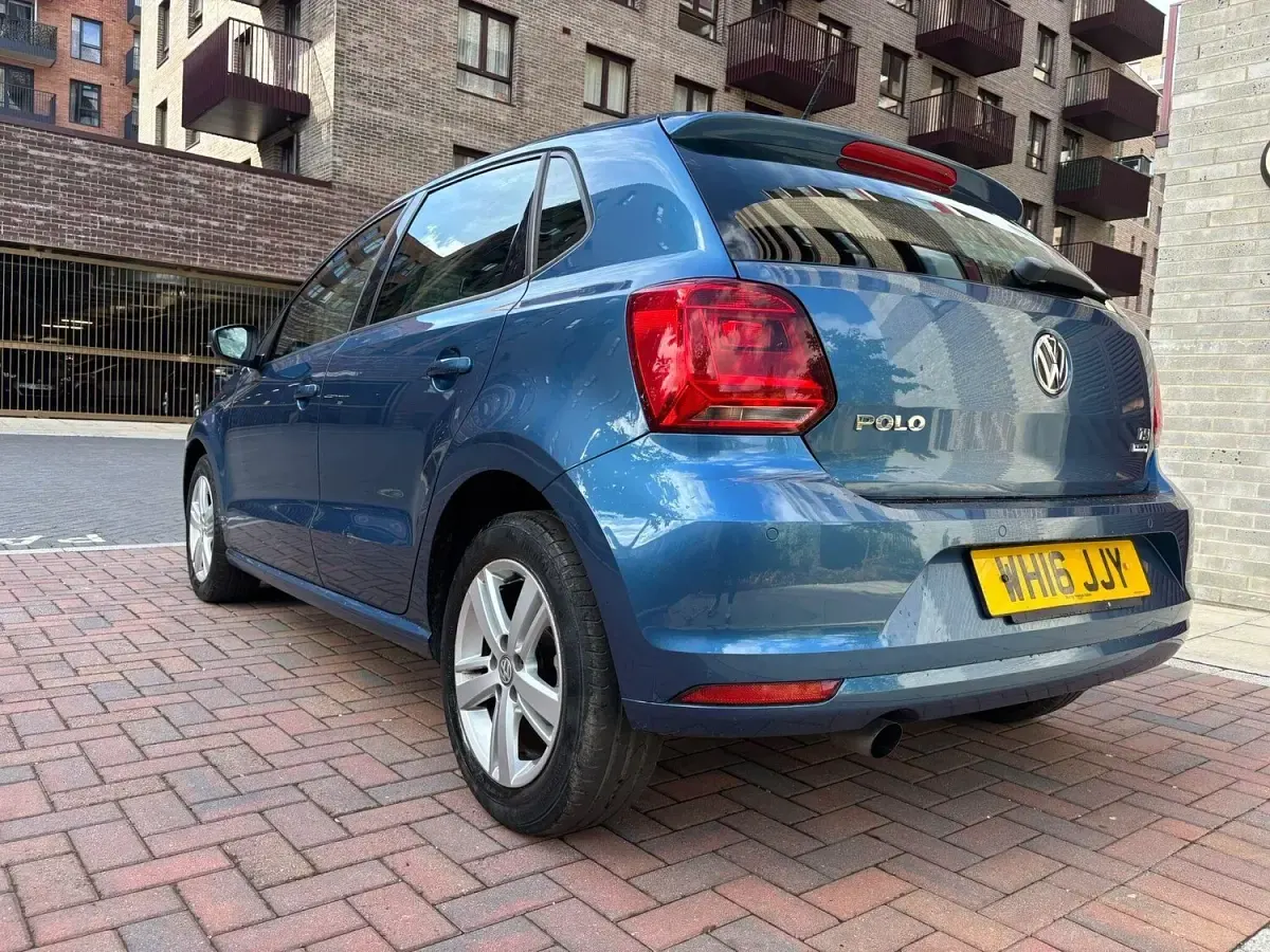 Used VW Polo Match 2016 Blue Hatchback