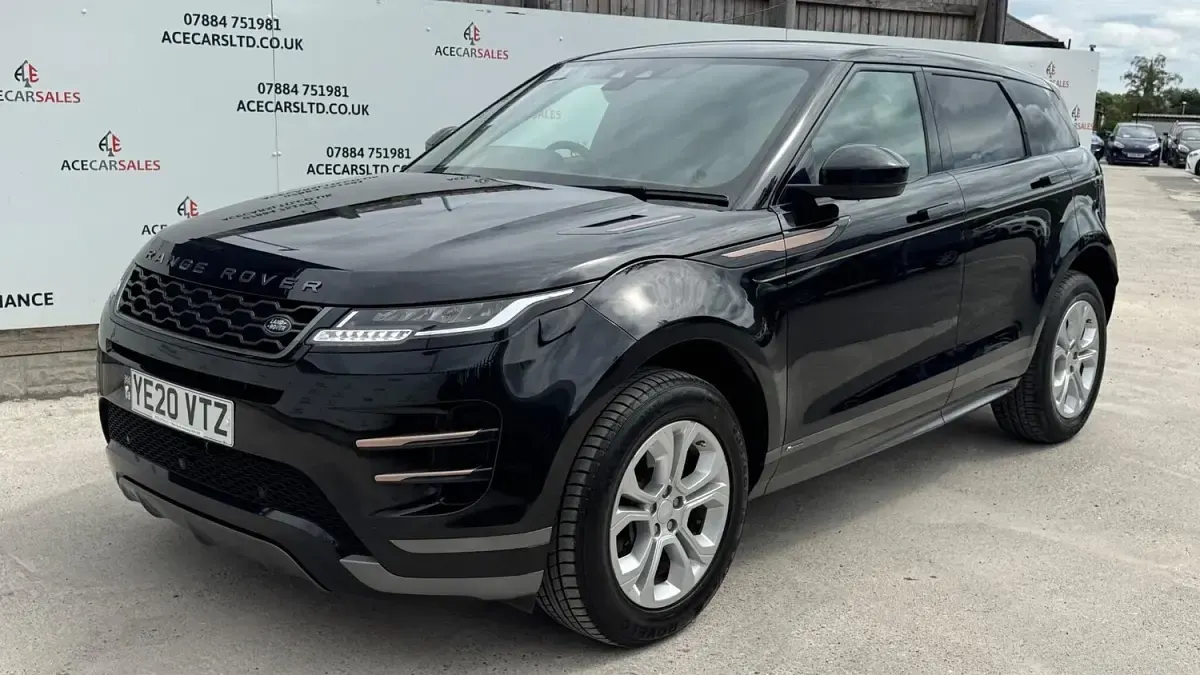 Used Land Rover Range Rover evoque R-Dynamic 2020 Black SUV