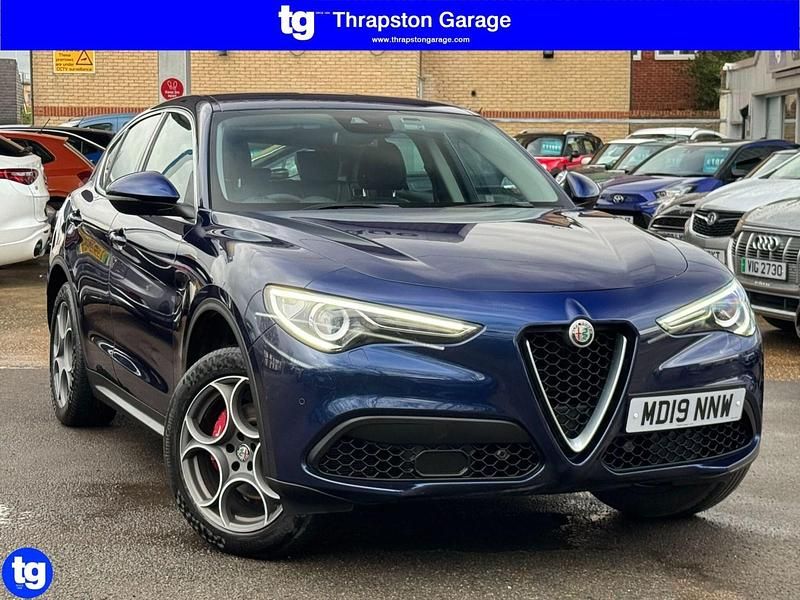 Used Alfa Romeo Stelvio Edizione Speciale 2019 Blue SUV