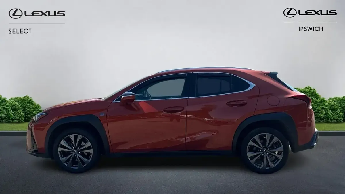 Used Lexus UX 250h Sport Design Packet 2022 Orange SUV