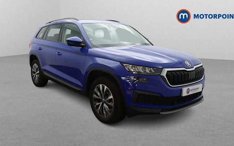 Used Skoda Kodiaq SE Drive 150 HP (110 kW) 2022 Blue SUV