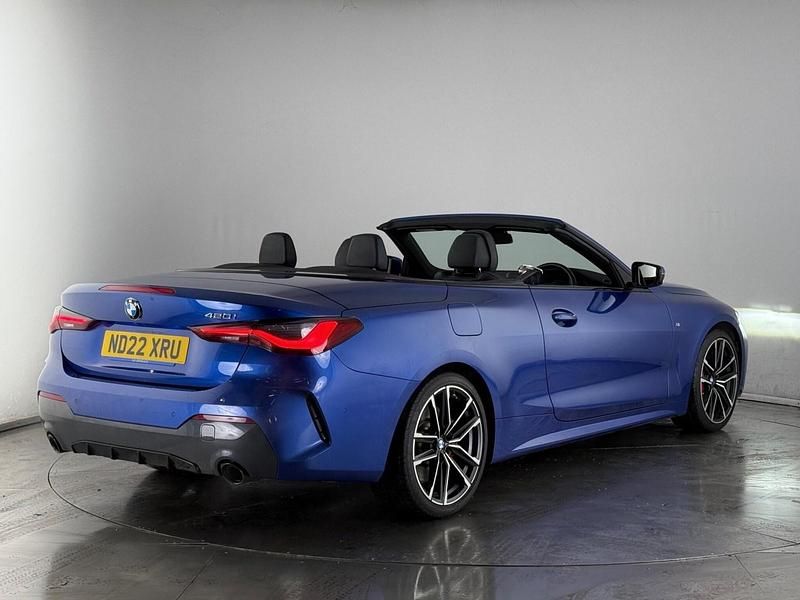 Used BMW 420 M Sport 2022 Blue Cabriolet