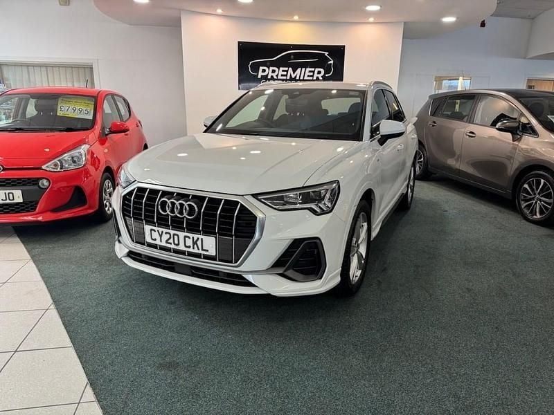 Used Audi Q3 S-Line 150 HP (110 kW) 2020 White SUV