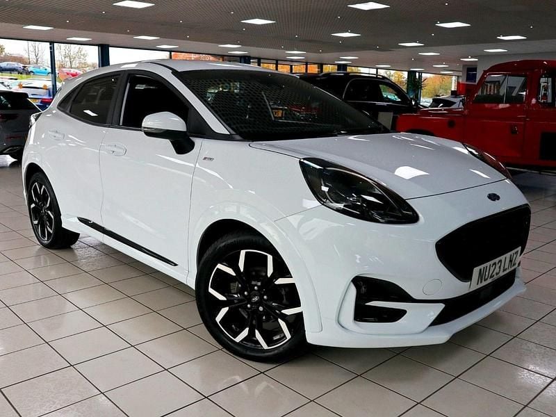 White Used 2023 Ford Puma ST-Line X Hatchback | £15,189 (Fair price) - Image 1/4
