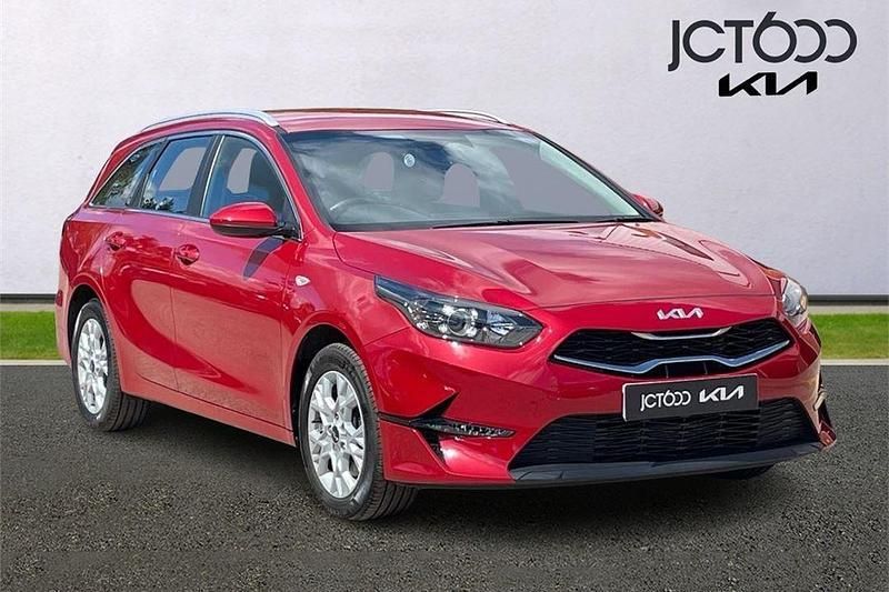 Red Used 2024 Kia Ceed Sportswagon 2 Estate | £19,000 (A bit pricey) - Image 1/4