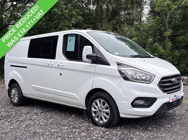 White Used 2021 Ford Transit Custom Limited Van | £15,995 (A bit pricey) - Image 1/4
