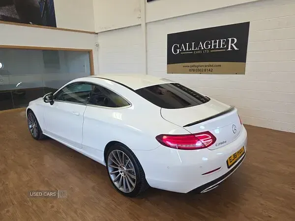 Used Mercedes C250 204 HP (150 kW) 2016 White Coupe