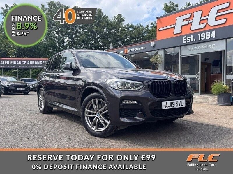 Grey Used 2019 BMW X3 M Sport SUV | £19,950 (Good price) - Image 1/4
