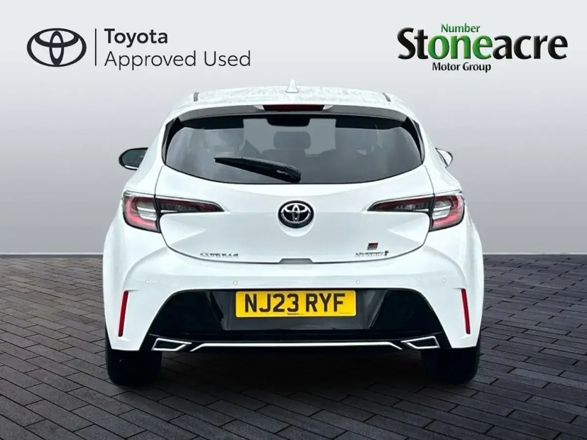 Used Toyota Corolla Sport 2023 White Hatchback