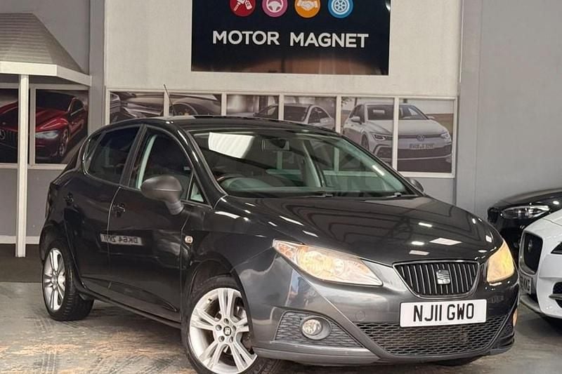 Used Seat Ibiza 85 HP (62 kW) 2011 Grey Hatchback