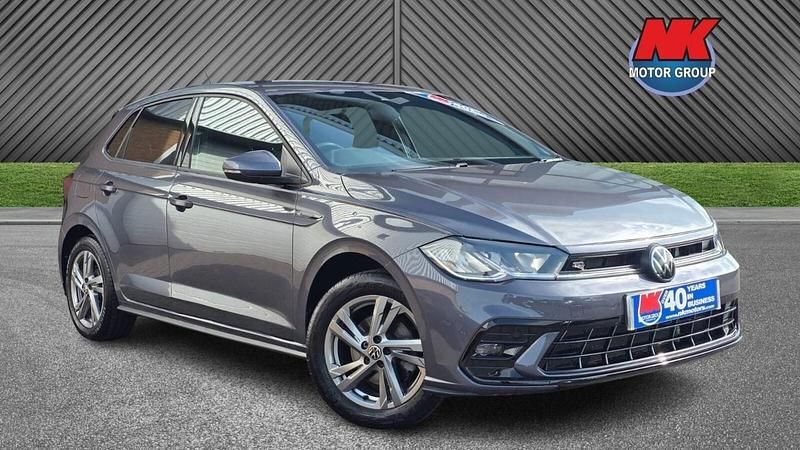 Grey Used 2024 VW Polo R-line Hatchback | £19,799 (Fair price) - Image 1/4