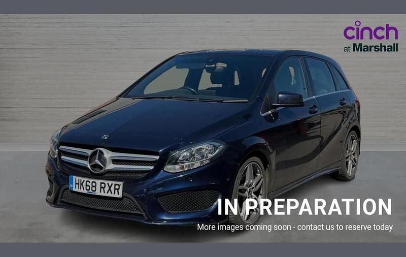 Used Mercedes B220 Executive 174 HP (127 kW) 2018 Blue MPV