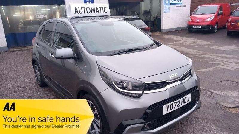 Used Kia Picanto X-Line 67 HP (49 kW) 2022 Grey Hatchback