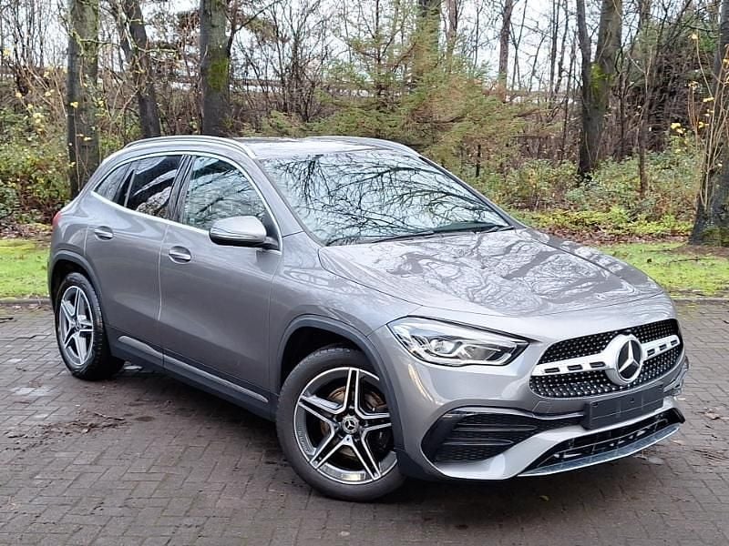 Used Mercedes GLA200 AMG line 163 HP (119 kW) 2020 Mountain grey metallic SUV