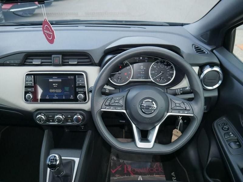 Used Nissan Micra Acenta 92 HP (67 kW) 2021 Black Hatchback