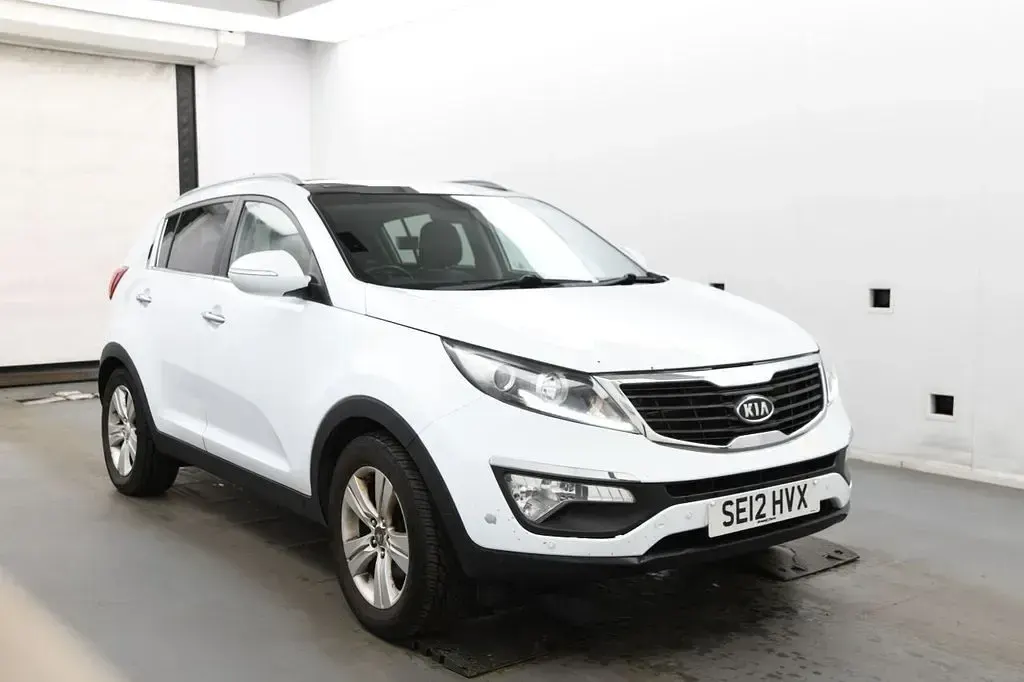 Used Kia Sportage 133 HP (97 kW) 2012 White SUV